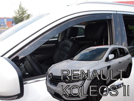 Deflektory - Renault Koleos od 2016 (predné)
