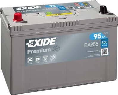 Autobatéria Exide Premium 12V 95Ah 800A Ľavá - EA955