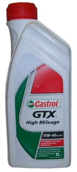 Castrol GTX High Mileage 15W-40 / 1L