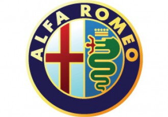 Samolepky živicové na stred kolies 55mm - Alfa Romeo