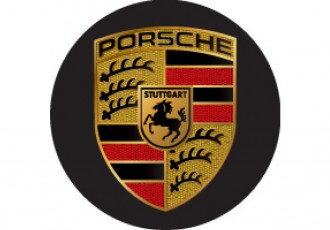 Samolepky živicové na stred kolies 55mm - Porsche