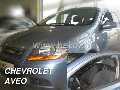 Deflektory - Chevrolet Kalos Htb 2004-2008 (predné)
