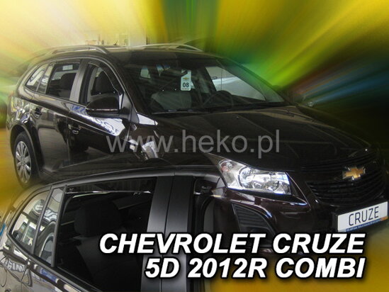 Deflektory - Chevrolet Cruze Combi od 2012 (+zadné)