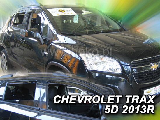 Deflektory - Chevrolet Trax od 2013 (+zadné)
