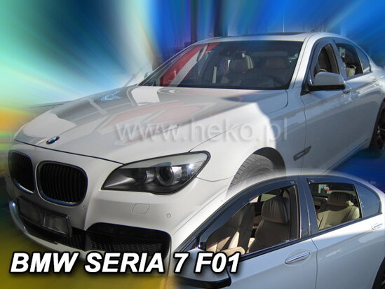 Deflektory - BMW 7 (F01) 2008-2015 (+zadné)