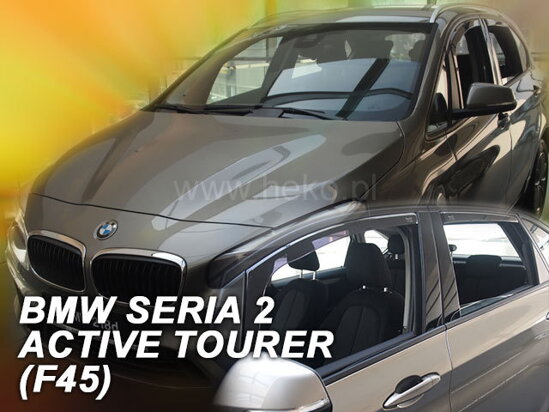 Deflektory - BMW 2 Active Tourer (F45) od 2014 (+zadné)