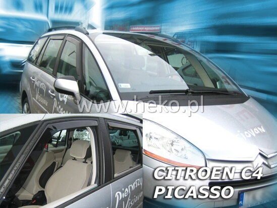 Deflektory - Citroen C4 Picasso 2006-2013 (predné)