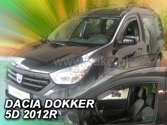 Deflektory - Dacia Lodgy od 2012 (predné)