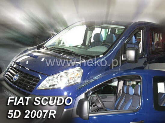 Deflektory - Fiat Scudo 2007-2016 (predné)