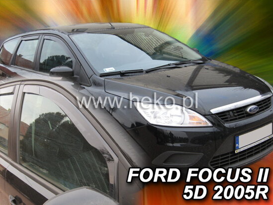 Deflektory - Ford Focus 2004-2011 (predné)