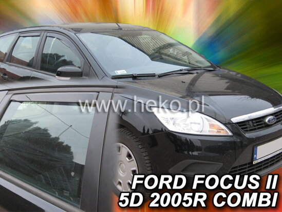 Deflektory - Ford Focus Combi 2005-2011 (+zadné)