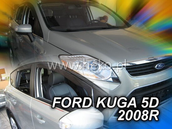 Deflektory - Ford Kuga 2008-2013 (+zadné)