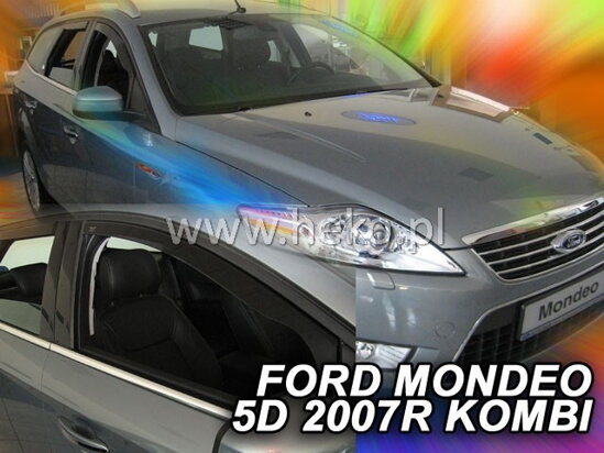 Deflektory - Ford Mondeo Combi 2007-2015 (+zadné)