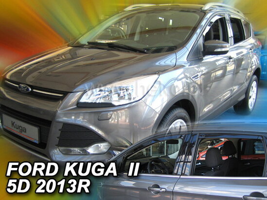 Deflektory - Ford Kuga 2013-2019 (+zadné)