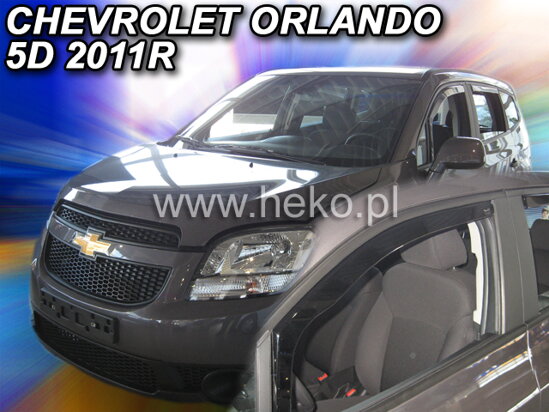 Deflektory - Chevrolet Orlando od 2011 (predné)