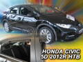 Deflektory - Honda Civic Htb 2012-2016 (+zadné)