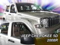 Deflektory - Jeep Cherokee 2007-2012 (predné)