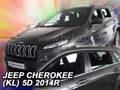 Deflektory - Jeep Cherokee od 2013 (+zadné)