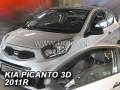 Deflektory - Kia Picanto 3-dvere 2011-2017 (predné)