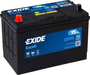 Autobatéria Exide Excell 12V 95Ah 760A - EB955