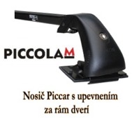 Strešné nosiče Piccar s upevnením za rám dverí