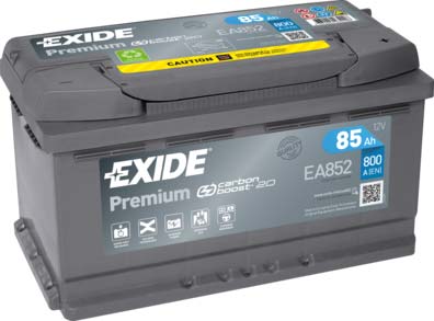 Autobatéria Exide Premium 12V 85Ah 800A - EA852