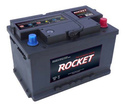 Autobatéria Rocket 12V 75Ah 620A (277x175x175)