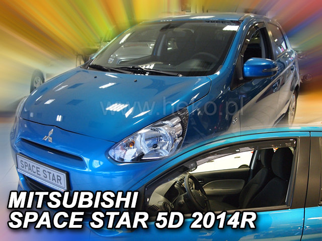 Deflektory - Mitsubishi Space Star od 2014 (predné)