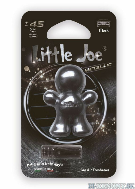 Little Joe Metallic Musk (pižmo) - voňavý panáčik do auta