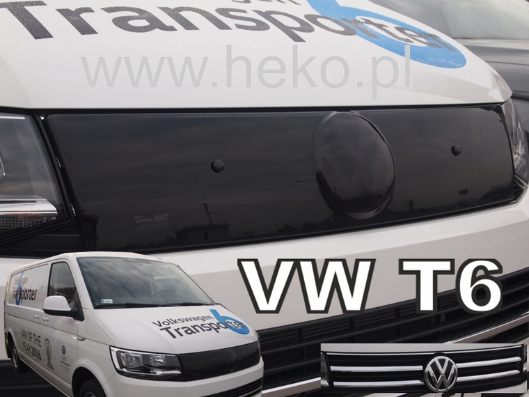 Zimná clona masky - VW T6 Caravelle, Transporter od 2015 (chrómová maska)