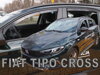 Deflektory - Fiat Tipo Sedan, Htb, Cross od 2016 (+zadné)