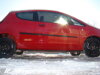 Ochranná lišta dverí - Mitsubishi Colt 3dv. od r.2008