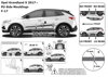 Ochranná lišta dverí - Opel Grandland X, od r.2017