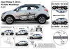 Ochranná lišta dverí - Opel Mokka X, od r. 2016