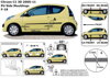 Ochranná lišta dverí - Citroen C1 3-dvere 2005-2014 (F-18)