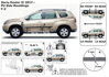 Ochranná lišta dverí - Dacia Duster od 2018