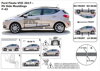 Ochranná lišta dverí - Ford Fiesta 5-dverí od 2017
