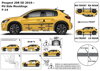Ochranné lišty dverí - Peugeot 208 5dv od 2019