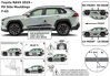 Ochranná lišta dverí - Toyota RAV4 od 2018 F-63