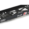 Podložka pod ŠPZ Audi S Line červená (2 ks)