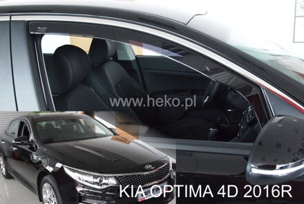 Deflektory - Kia Optima od 2015 (predné)