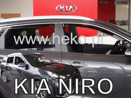 Deflektory - Kia Niro od 2016 (+zadné)