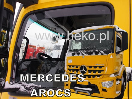 Deflektory - Mercedes Arocs od 2013 (predné)