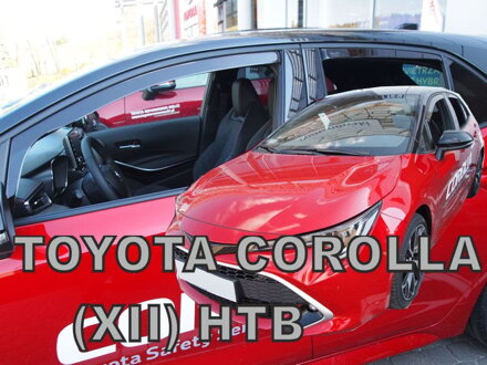 Deflektory - Toyota Corolla Htb od 2018 (+zadné)
