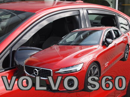 Deflektory - Volvo S60 od 2018 (+zadné)