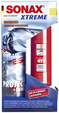 Polymérová ochrana laku Sonax Extreme Protect+Shine Hybrid NPT