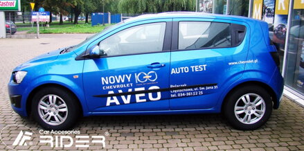 Ochranná lišta dverí - Chevrolet Aveo od 2011