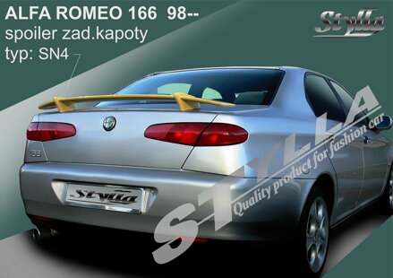 Spojler kapoty Stylla - Alfa Romeo 166, od r.1998 (SN4)