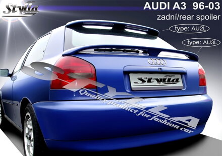 Spojler dverí spodný Stylla - Audi A3, 1996r.- 2003r. (AU3L)