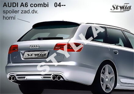 Spojler dverí horný Stylla - Audi A6 combi, od r.2005